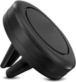 Universal Smartphone Holder - Air Vent Magnetic Car Mount (4 Pack Black) Compatible with iPhone 12/13/14/15/16 & Galaxy LG Android Cell Phone - Image 2