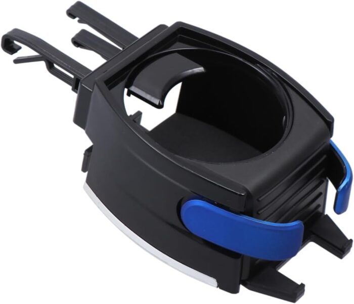 Vehicle Mounted Multi Function Water Cup Rack Mobile Phone Holder for Car Air Conditioner Vent Blue Easy to Install Fits Vents Durable Practical Design - Image 1