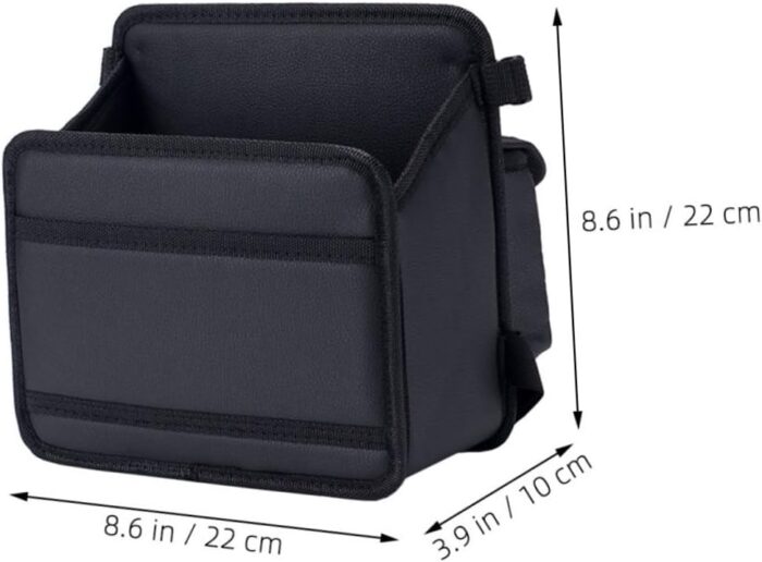 Car Seat Storage Bag Organizer for Front Seat Durable Storage Holder for Bags Umbrellas Cups Easy Installation Compatible with Various Car Models - Image 2