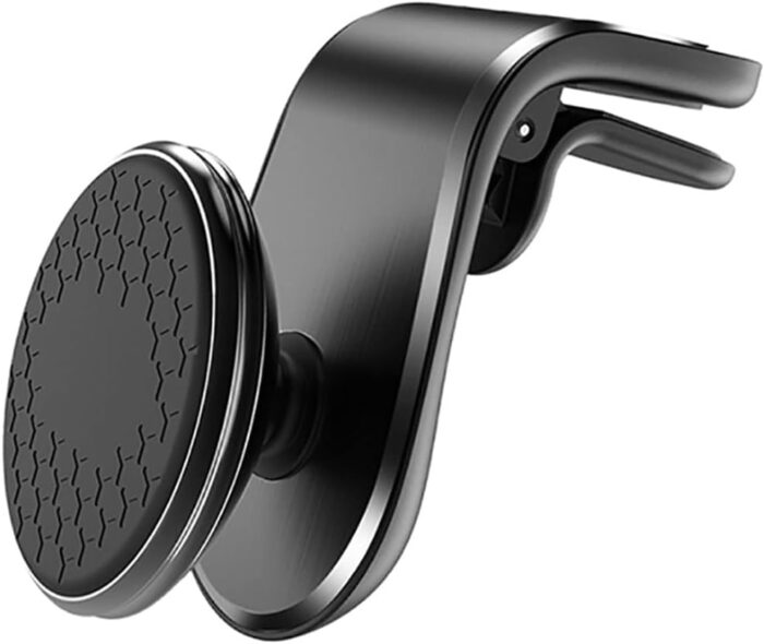 Magnetic Phone Mount for Car Vent, Strong Magnet Cell Phone Holder Car Hands Free Cradle in Vehicle, 360° Rotation Magnetic Car Phone Holder Mount Fit for iPhone,All Smartphones-Black - Image 1