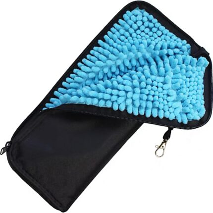 Umbrella Storage Pouch Folding Umbrella Bag Strong Water Absorption Umbrella Case Cover for Home Car Women and Men