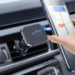 Car Phone Holder Air Conditioner Vent Holder Universal Navigation Swivel Holder Magnetic Cell Phone Holder - Image 2