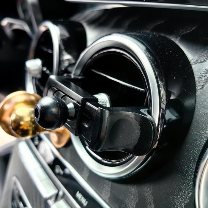 Air Vent Clip for Car Phone Holder Mount, Sturdy Vent Grip for Wireless Car Charger with Circular Air Vents -Only for Replace - Image 1