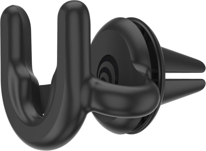 Non-Adhesive Car Vent Mount Handsfree Support For Smartphones and Tablets - Black - Image 1