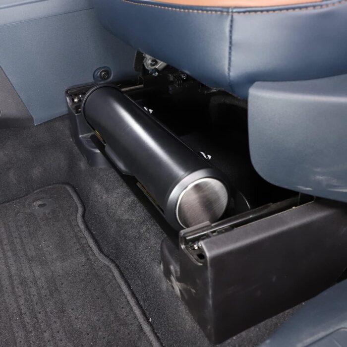 Under Seat Storage Box Organizer Tray Fit for Ford  2022 2023 2024 2025, Multi-Functional Car Umbrella Bucket, Under-Seat Consoles Organizer Box that can hold various items - Image 2