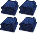 Microfiber Car Drying Towel 1300 GSM Double Twist Pile – Premium Extra Large Auto Wash Towel for Cars Trucks SUV - Super Absorbent Detailing Cleaning Cloth XL 40x24 4-Pack
