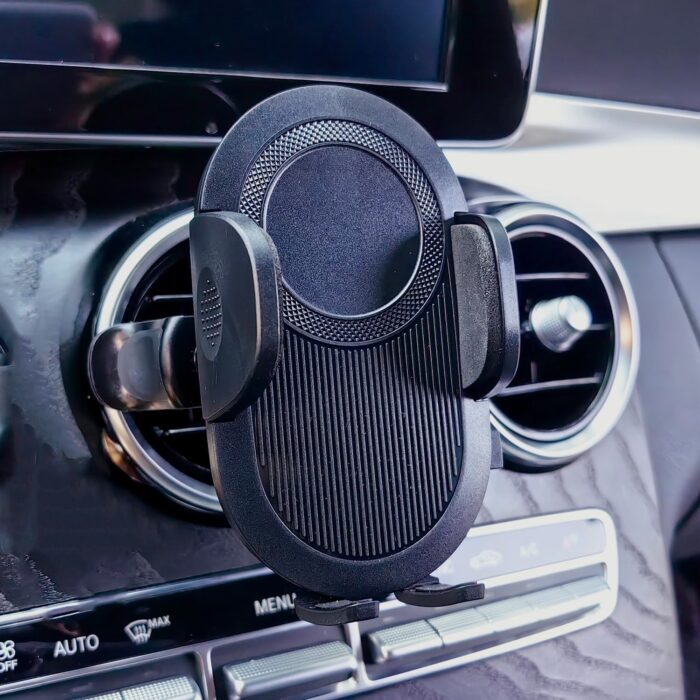 Car Cell Phone Holder Mount for Jeep Wrangler JL JK 4XE Gladiator Rubicon Sahara Sport S Mojave X JKU Patriot Accessories Round Air Vent Mobile Cellphone Stand 2024 - Image 1