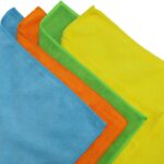 Microfiber Cleaning Cloth, 4 Colors - 150 Pack - Image 2